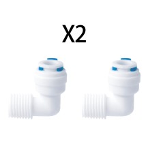 Aquariatech Pompa Booster 24V 50-75GPD - Completa di Trasformatore e Raccordi