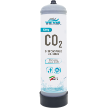 Bombola CO2 Usa e Getta Whimar 1,3kg - Soluzione Pratica ed Efficace per Acquari