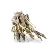 Whimar Decor Octopus Wood - Decorazione Marina Unica per Acquario