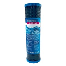 Cartuccia carbone sinterizzato 5 micron Forwater CCS105 – blocco filtrante 10″