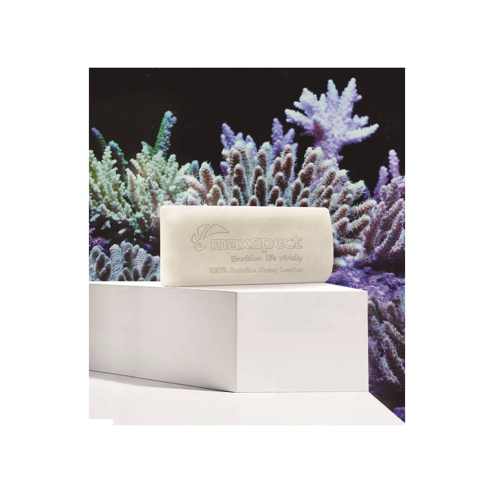 Panno in Pelle Maxspect SUEDE GLASS CLOTH - Pulizia Perfetta per Vetri dell'Acquario