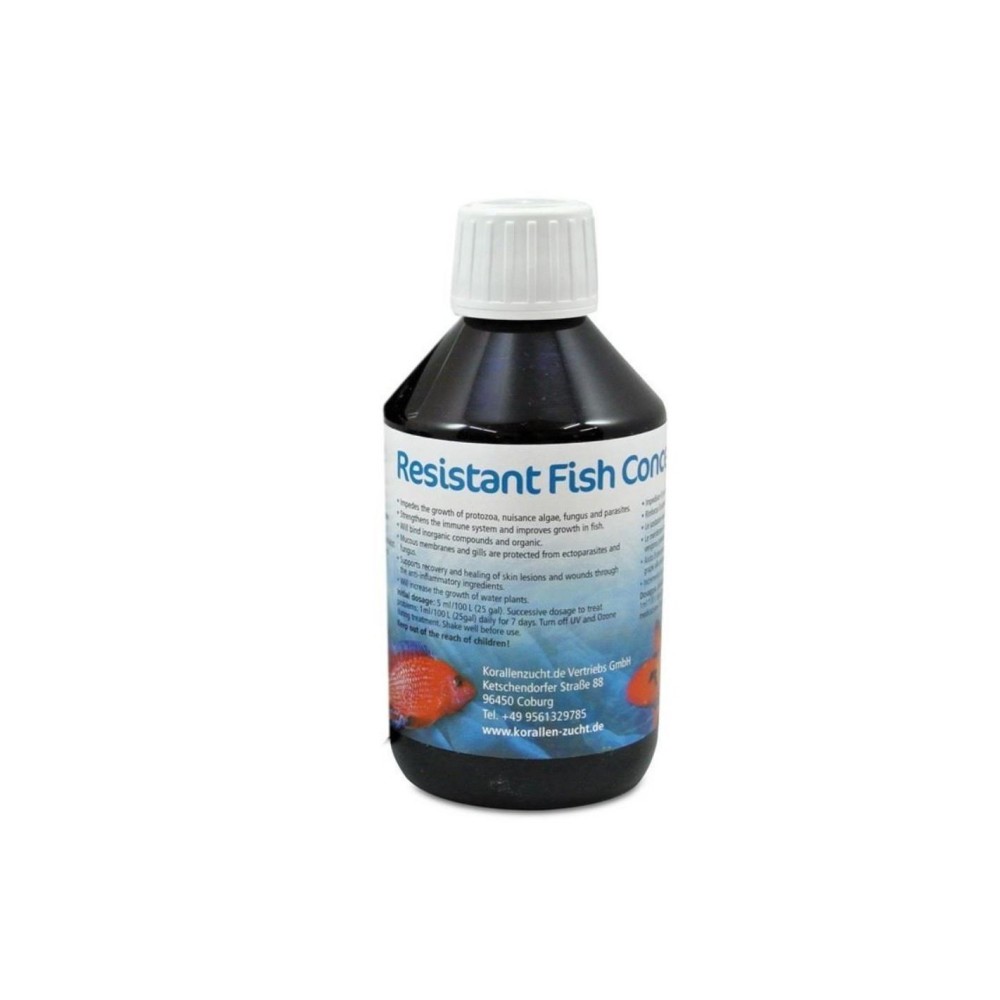 Korallen-zucht Resistant Fish Concentrate 250ml - Rinforza il Sistema Immunitario dei Pesci
