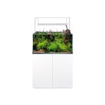 Aquael ULTRA SCAPE 90 SNOW SET - Acquario Dolce con Supporto e Plafoniera