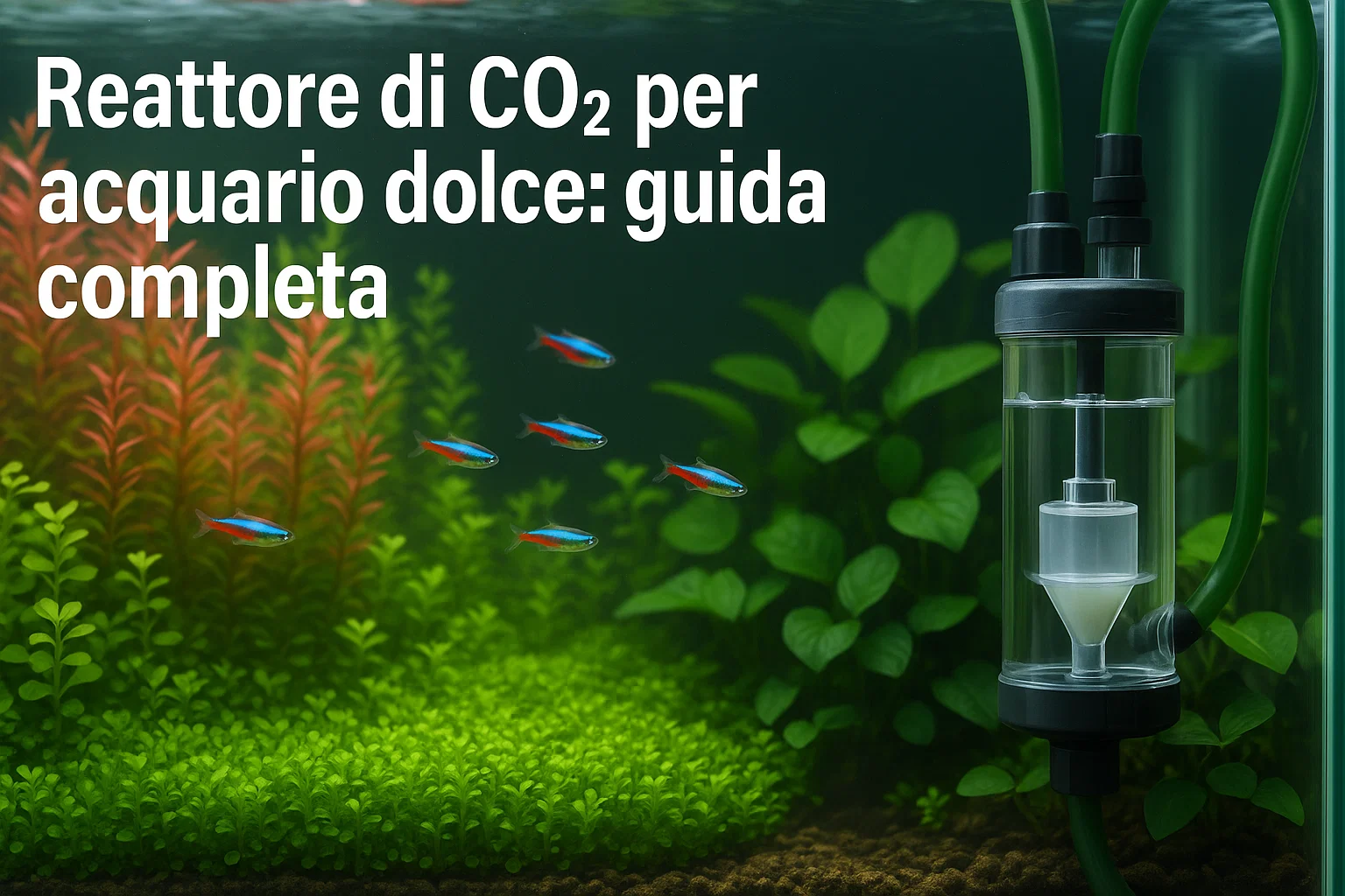 Reattore co2 acquario dolce