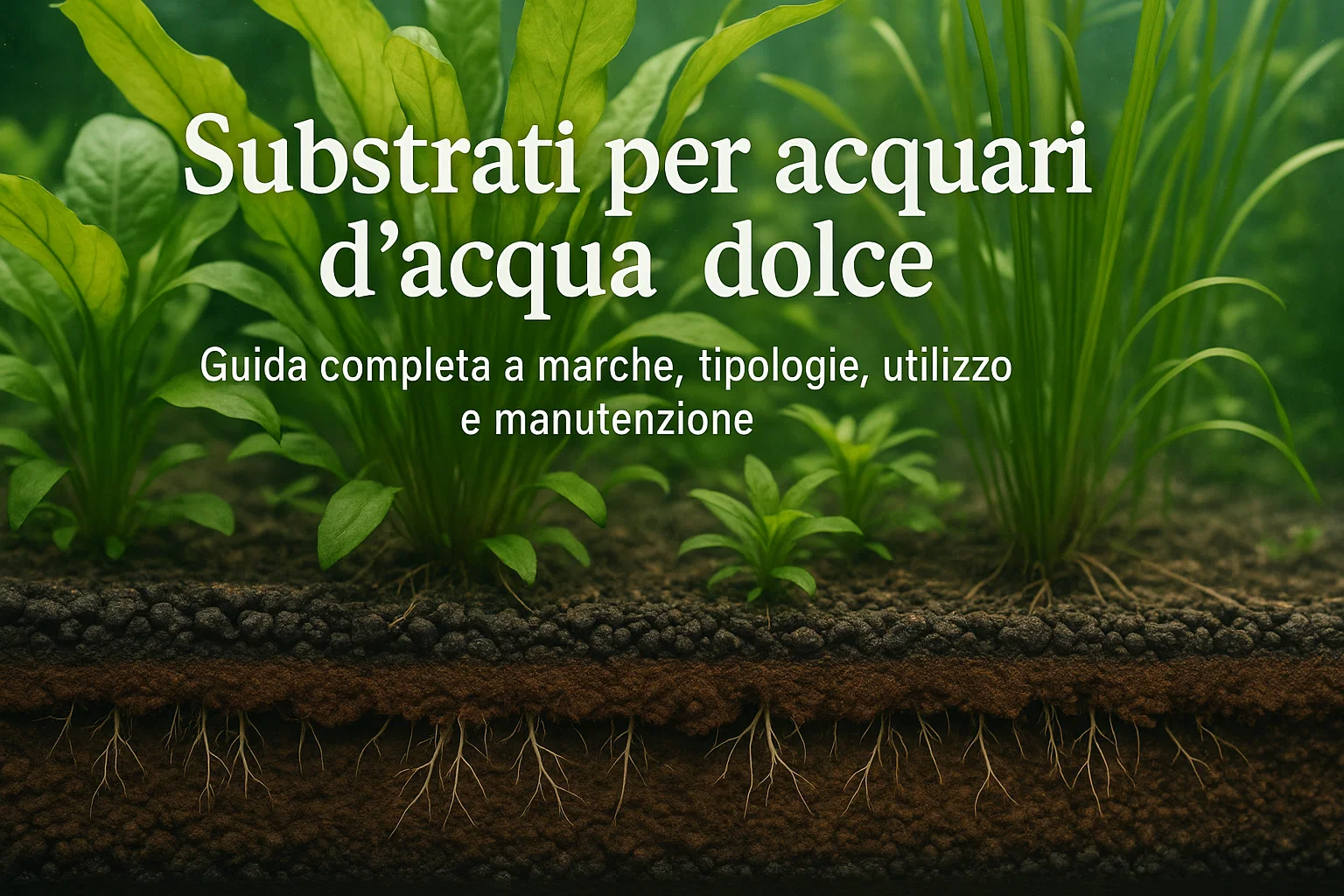 Substrati per acquari d'acqua dolce